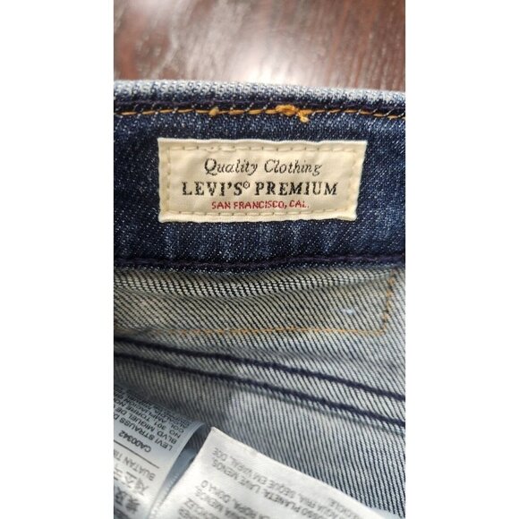 Levis Premium Lot Skinny Taper Jeans Slim Fit Stretch Womens Size W30 L30 - Picture 5 of 12